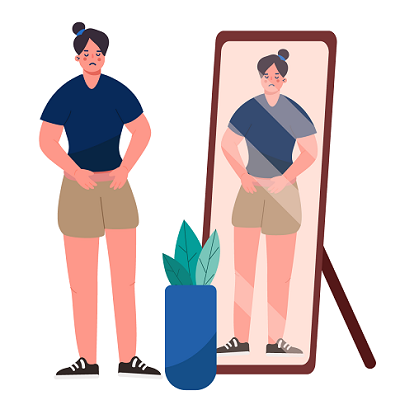 1657209973628617.png 攝圖網_402093603_人物自卑插畫腿粗的藍色上衣女生(企業商用).png