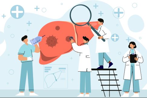 1674972435695032.jpg 攝圖網(wǎng)_401947833_banner_世界肝炎日醫(yī)生治療肝病矢量插畫(非企業(yè)商用).jpg